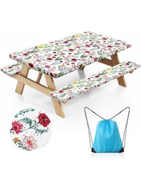 Brand new Picnic Table cover set with bag with bench cover